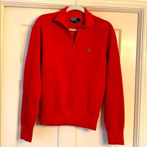 Faded Red Polo pullover